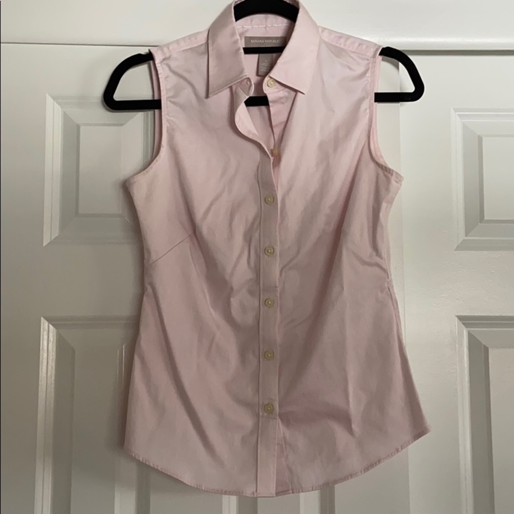 Pale pink blouse